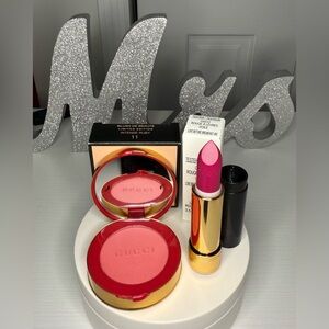 Gucci Limited Edition Pink Blush and Tester Lipstick Duo